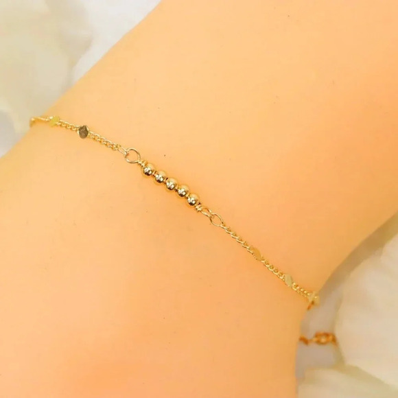 Minimalist Anklet, Sleek & Modern Design, Women’s Fashion, YC110311-A - Picture 6 of 10